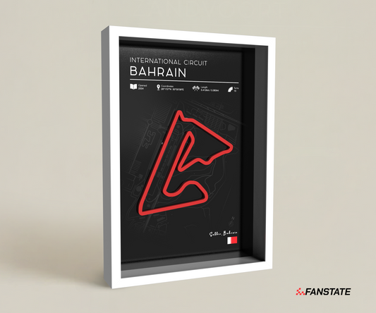 Bahrain - Framed 3D Track