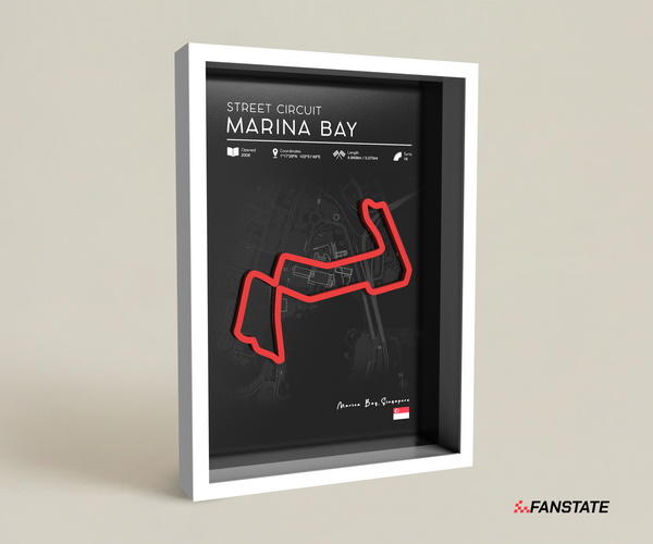 Marina Bay - Framed 3D Track