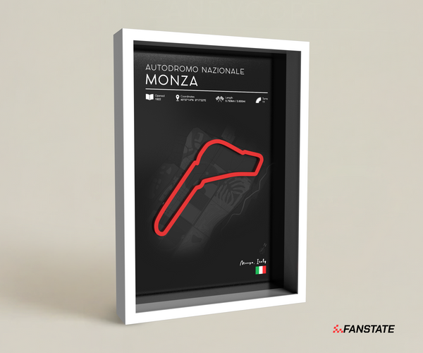 Monza - Framed 3D Track