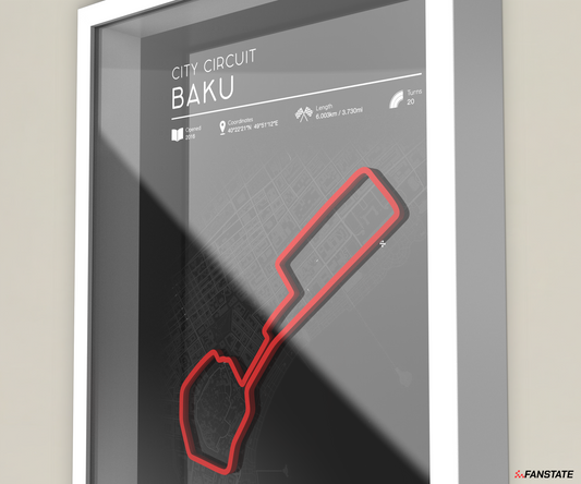 Baku - Framed 3D Track