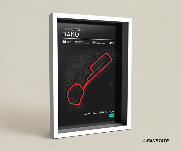 Baku - Framed 3D Track