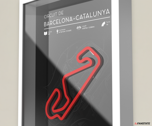 Catalunya - Framed 3D Track