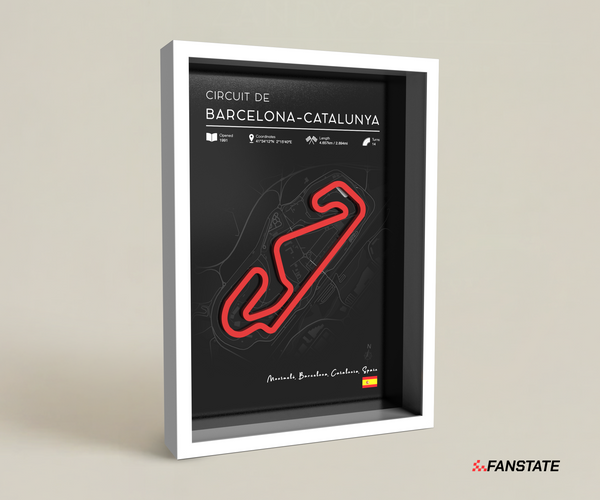 Catalunya - Framed 3D Track