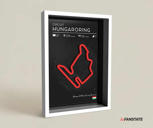 Hungaroring - Framed 3D Track