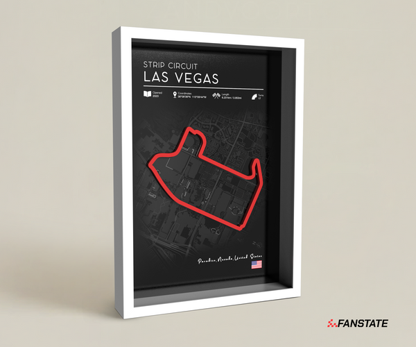 Las Vegas - Framed 3D Track