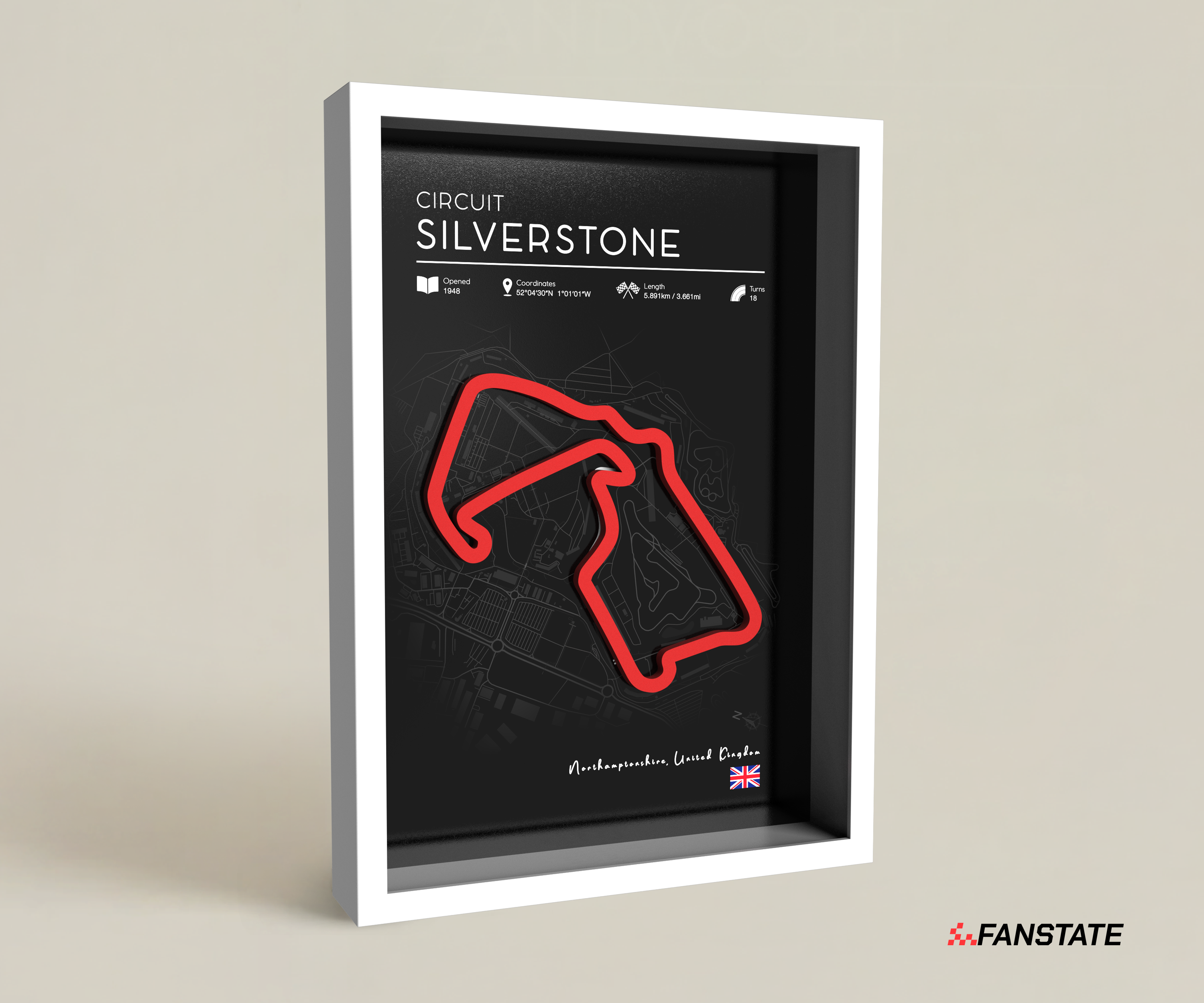 Silverstone - Framed 3D Track