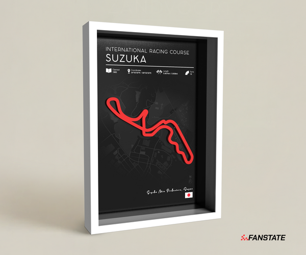 Suzuka - Framed 3D Track